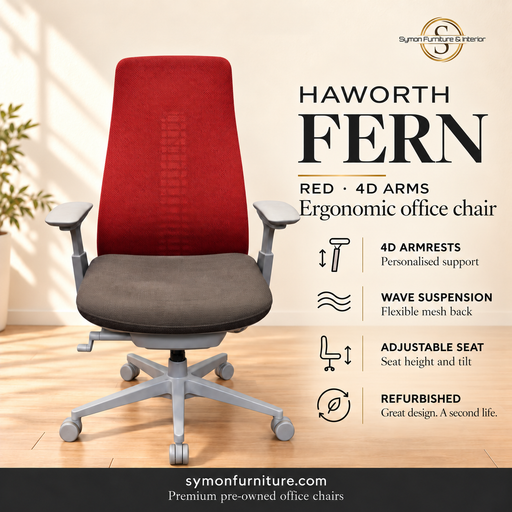 Haworth Fern Red 4D Arms - cover