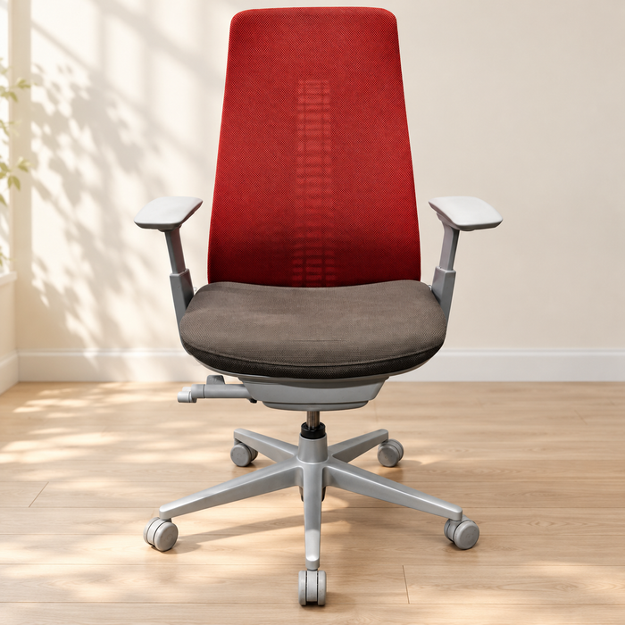 Haworth Fern Red 4D Arms - front