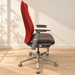 Haworth Fern Red 4D Arms - right-side