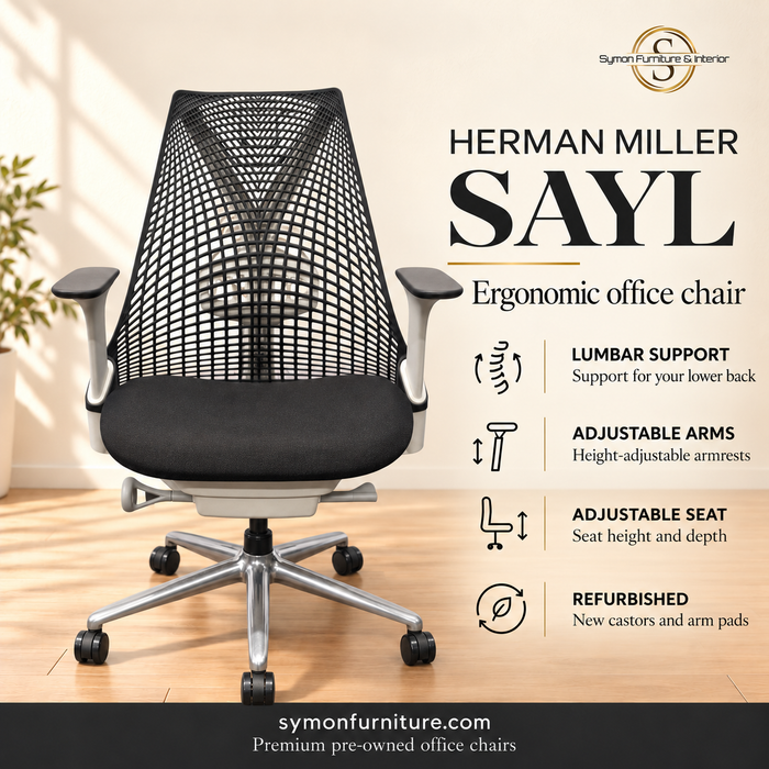 Herman Miller Sayl · Lumbar Support · Refurbished