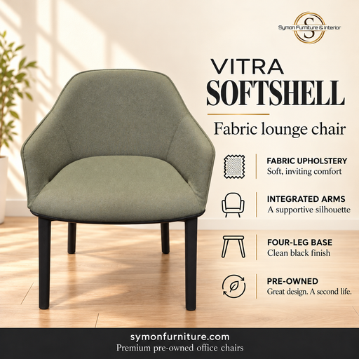 Vitra Softshell Lounge Chair Fabric