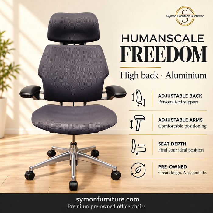 Humanscale Freedom High Back Aluminium