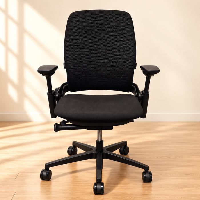 Steelcase Leap V2 / 4D Amrs / FULL SPEC / Refurbished – Gallery photo 1
