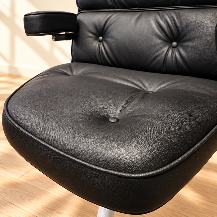 NEW Eames ES104 Style / Black / Leather – Gallery photo 2