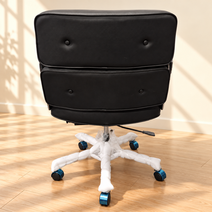 NEW Eames ES104 Style / Black / Leather – Gallery photo 7