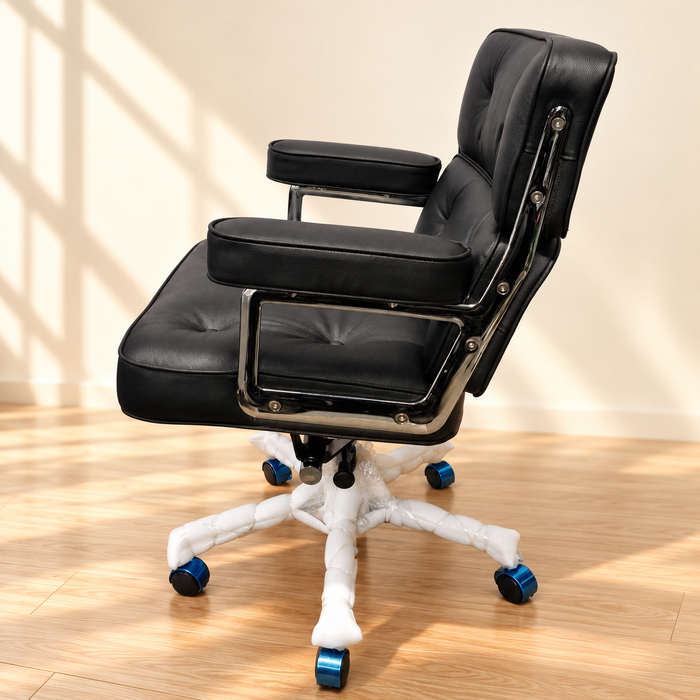 NEW Eames ES104 Style / Black / Leather – Gallery photo 8