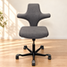 HAG Capisco 8106 / Black Frame / Grey Fabric – Gallery photo 1