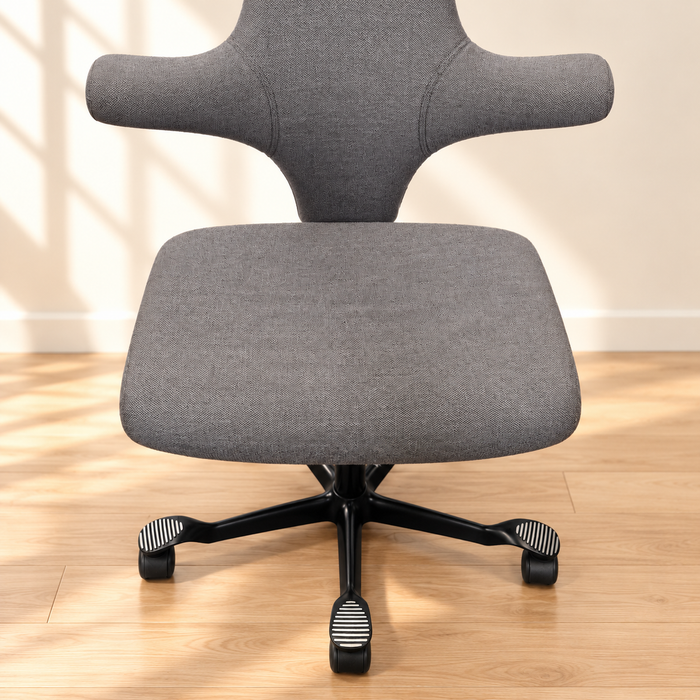 HAG Capisco 8106 / Black Frame / Grey Fabric – Gallery photo 2
