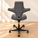 HAG Capisco 8106 / Black Frame / Grey Fabric – Gallery photo 4