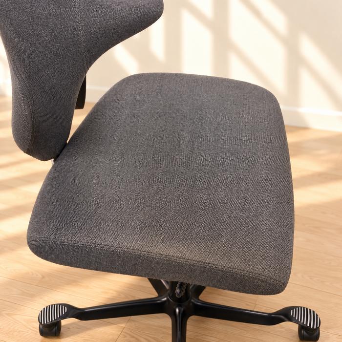 HAG Capisco 8106 / Black Frame / Grey Fabric – Gallery photo 7