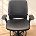 Steelcase Amia Drafting Stool / Black Leather – Gallery photo 9