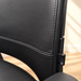 Steelcase Amia Drafting Stool / Black Leather – Gallery photo 7