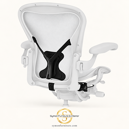 Aeron Size B PostureFit support kit — installation view | Symon Furniture